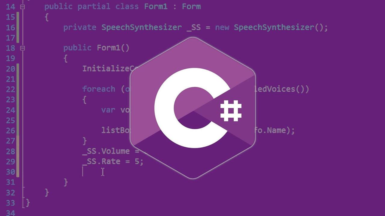 Ngôn ngữ lập trình C# là gì ?