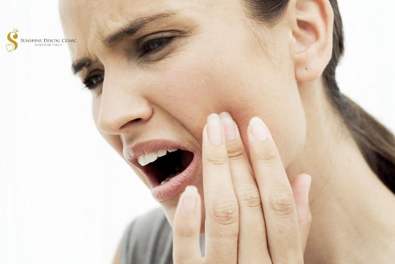 Tình trạng đau nhức khi răng sâu bị vỡ